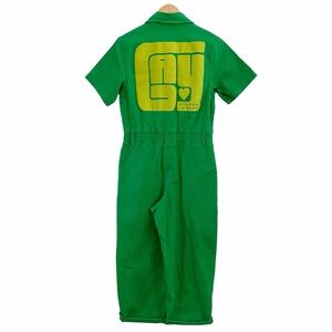 Pride Jumpsuit Green Boilersuit Coverall Gay All Day Short Sleeve Unisex XS